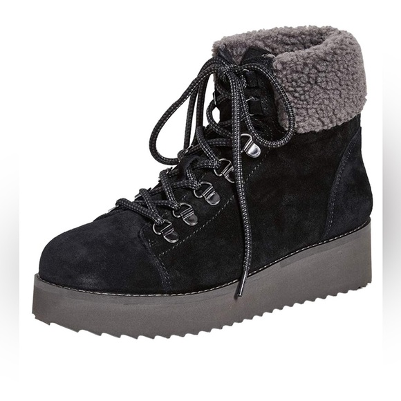 Sam Edelman Women's Franc combat Moto Lace Boots SZ 8.5 - Picture 6 of 8